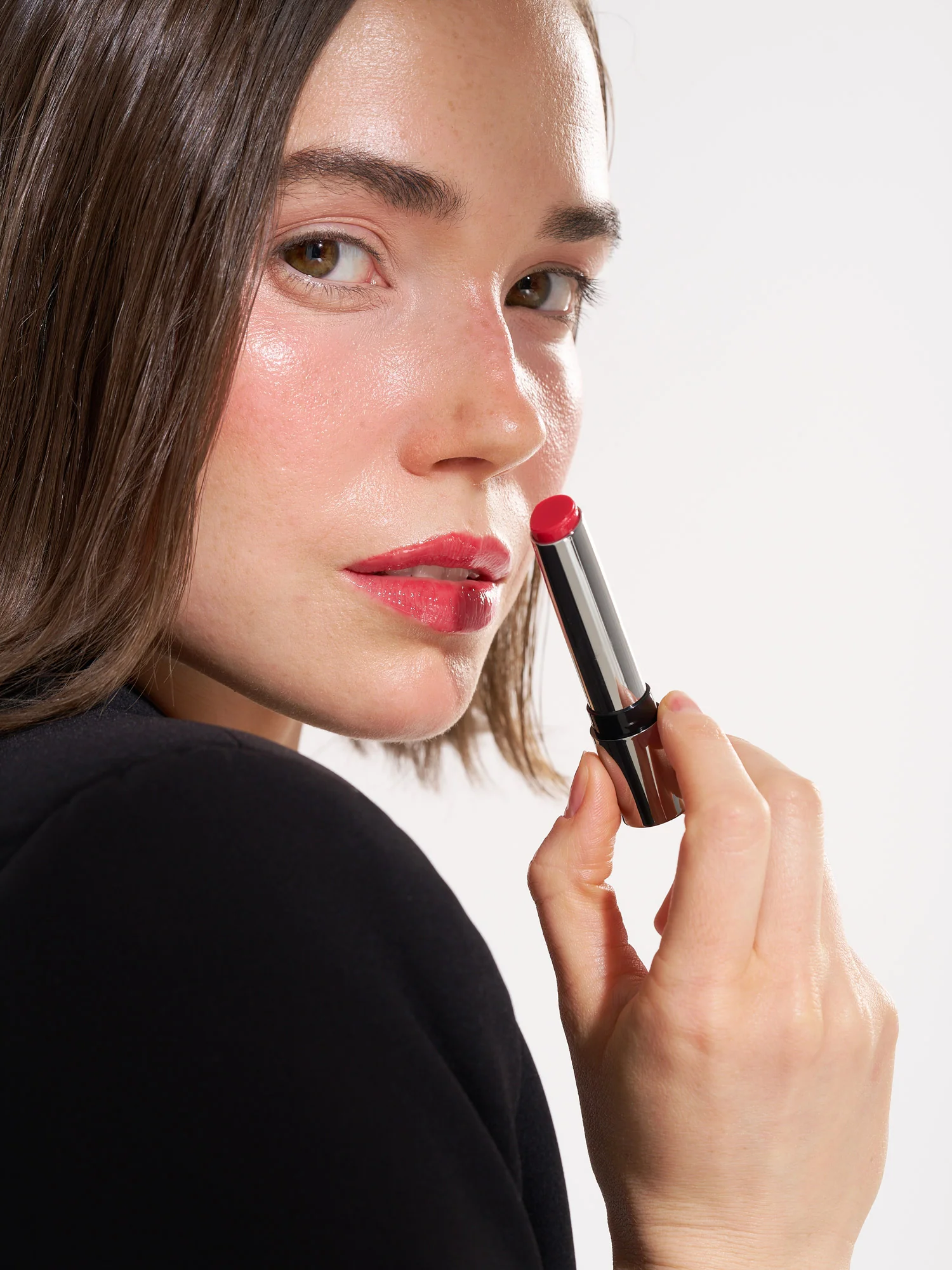 BUTTERY LIP BALM SCARLET – masełko do ust subtelna czerwień - Image 7